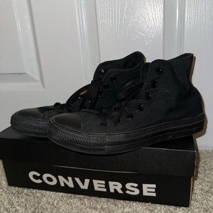Black Hightop Converse